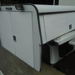 2015-2020 FORD F150 6.5' Bed. Camper Shell. ​It has Passenger / Driver toolbox - /