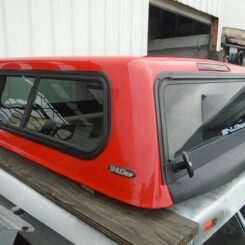 2019-2022, FORD RANGER 5' Bed. -SNUGTOP- CAMPER SHELL It has Grey Headliner, Front Solid Window, Tinted Windows and L.E.D. Brake Light -...